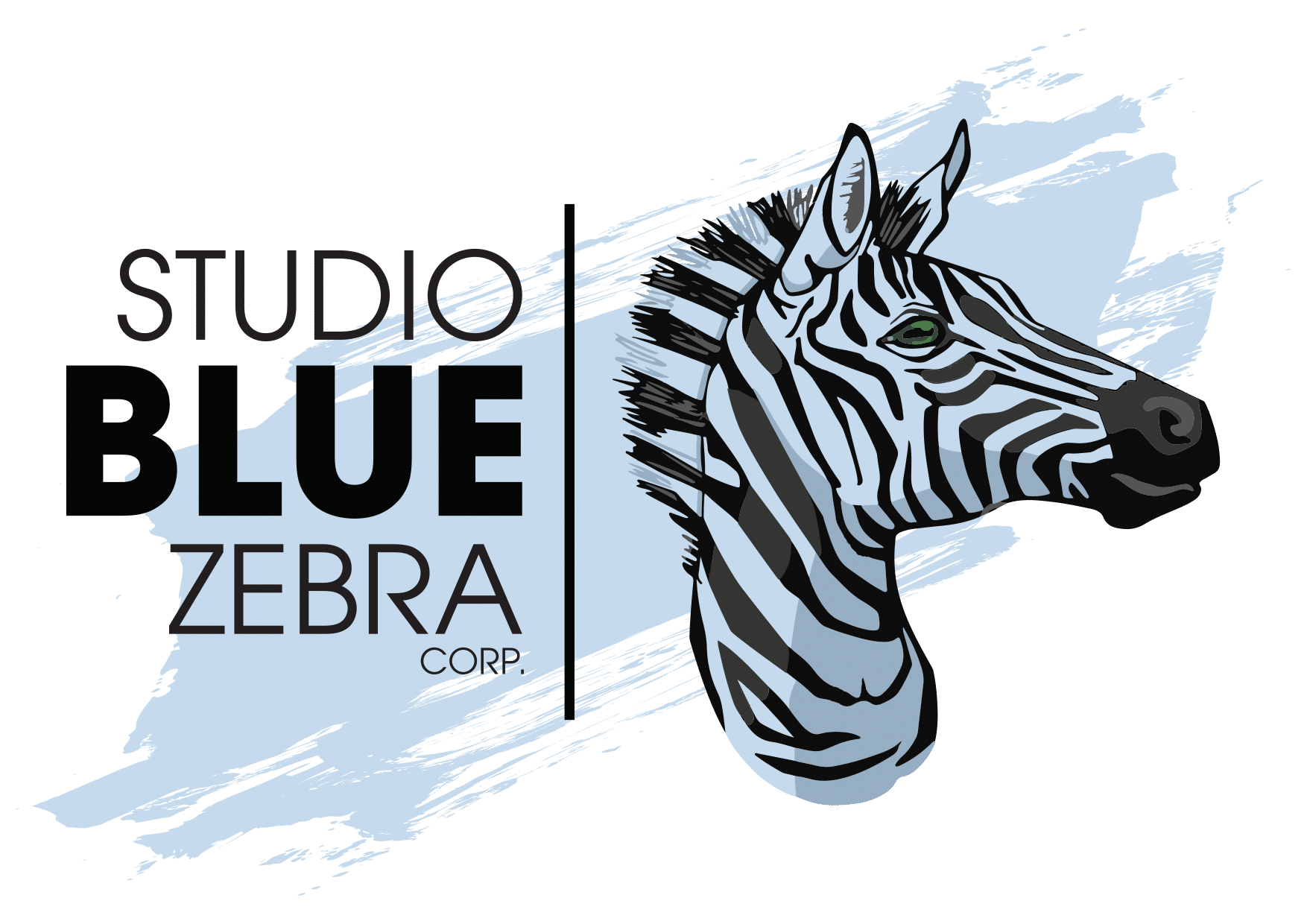 Studio Blue Zebra